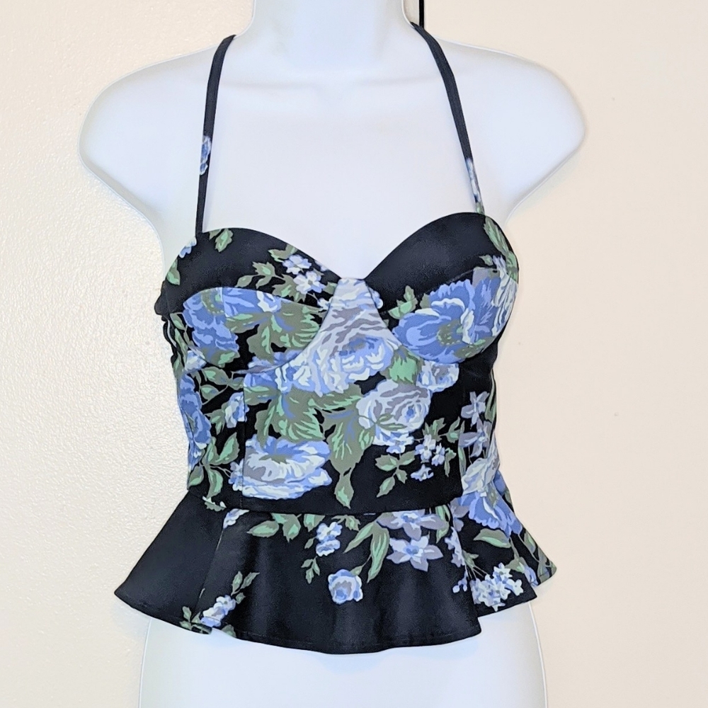 ❤️BOGO Albion Floral Swimsuit Top xs